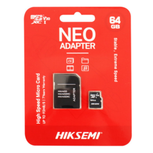 Hiksemi NEO MicroSD Card 64GB with Adapter