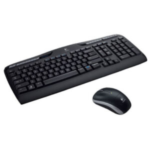 Logitech MK330 Wireless Keyboard and Mouse Combo USB AZERTY French Black