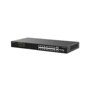 Ruijie RG-ES118FGS-LP Switch 16-Port 10/100 Mbps 2-Port Gigabit Unmanaged PoE