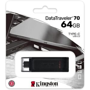 Sandisk DataTravel 70 Flash Drive 64GB USB Type-C 3.2