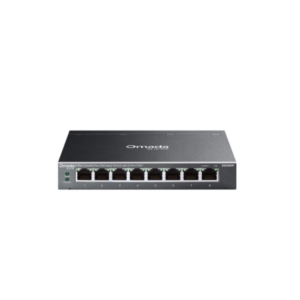 TP-Link Omada ES208GP network switch Managed L2 Gigabit Ethernet (PoE) Black