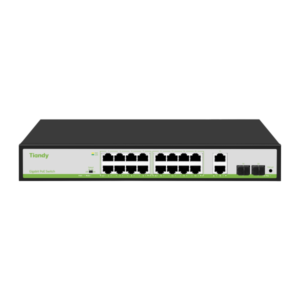 Tiandy TC-P3S020 Spec:G/1622/AT/180 PoE Switch